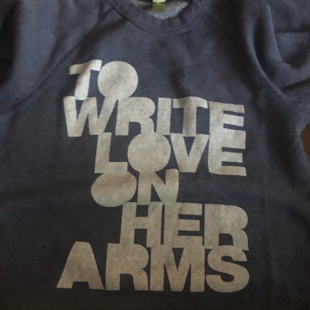 TWLOHA navy crewneck